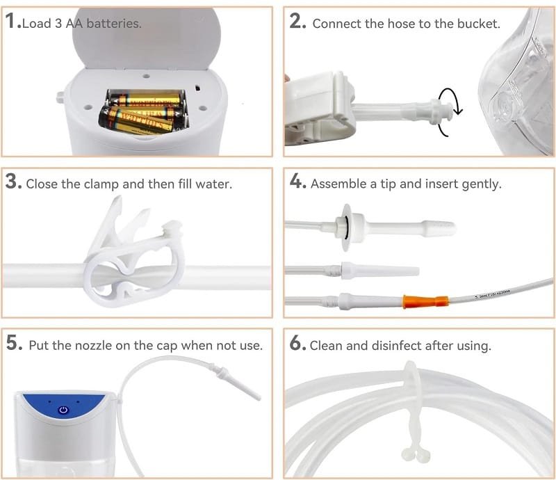 Automatic Colonic Irrigation Hydrotherapy How to Use